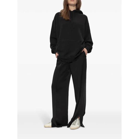 NEW GOLDEN GOOSE women's super-star sneaker in white/ice/dark gray - Picture 5 of 6